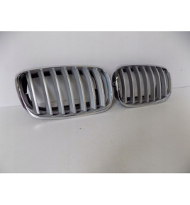 BMW X5 E70 Nerki / Grill Zderzaka 2 szt. - 3815