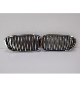 BMW 5 F10/11 Komplet Nerki / Grill zderzaka - 3816