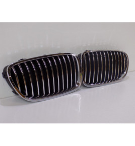 BMW 5 F10/11 Komplet Nerki / Grill zderzaka - 3816