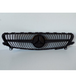 Mercedes W176 Atrapa/Grill Diamond Black- 4042
