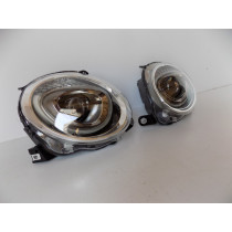 Fiat 500 LCI Komplet Lampa H7 L / R - 6287