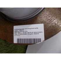 BMW 2 F22, F23 Zwrotnica Przednia - Prawa - 4656