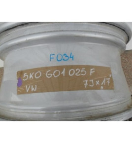 Volkswagen Alufelga / Felga 17 cali 5X112 7J OE: 5K0601025F - 5867