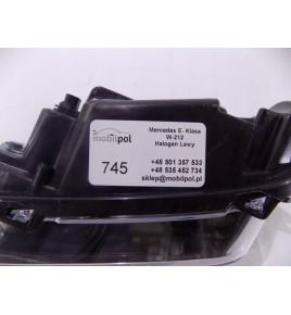 Mercedes E-Klasa W212 Lampa / Halogen LED L - 0745
